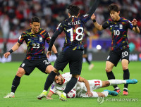 '이재성 골대' 클린스만호, 요르단과 아시안컵 전반 0-0 맞서